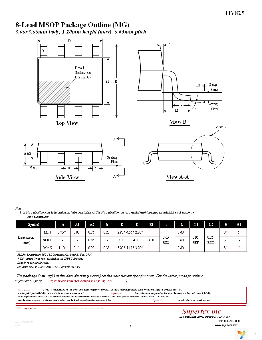 HV825MG-G Page 5