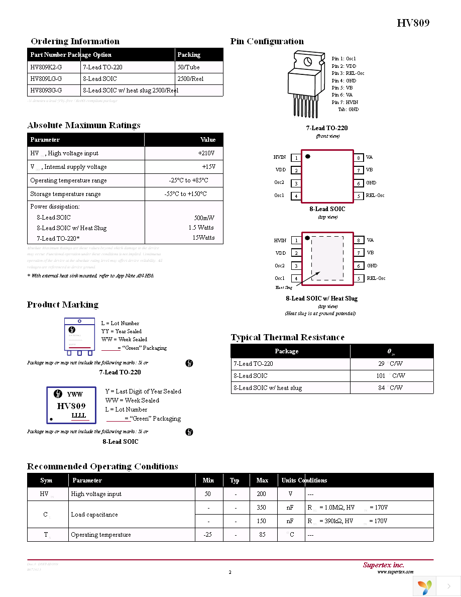 HV809LG-G Page 2