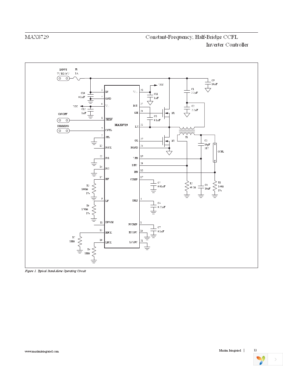 MAX8729EEI+T Page 12