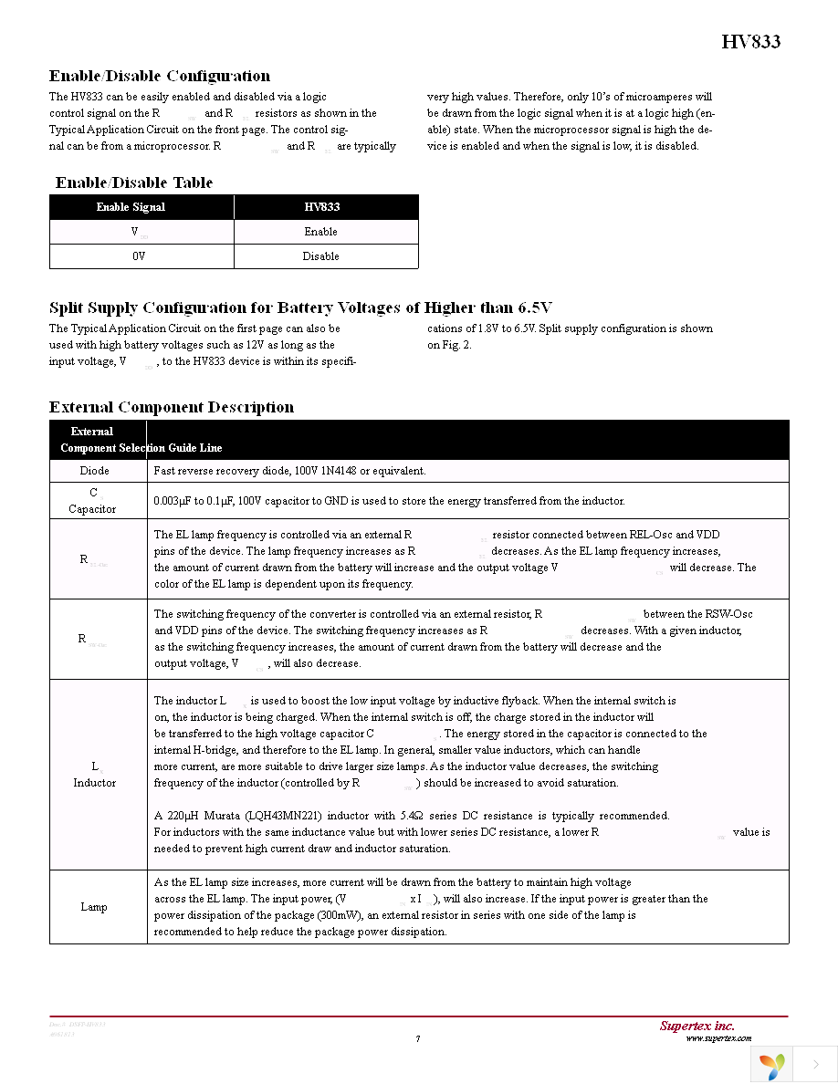 HV833MG-G Page 7