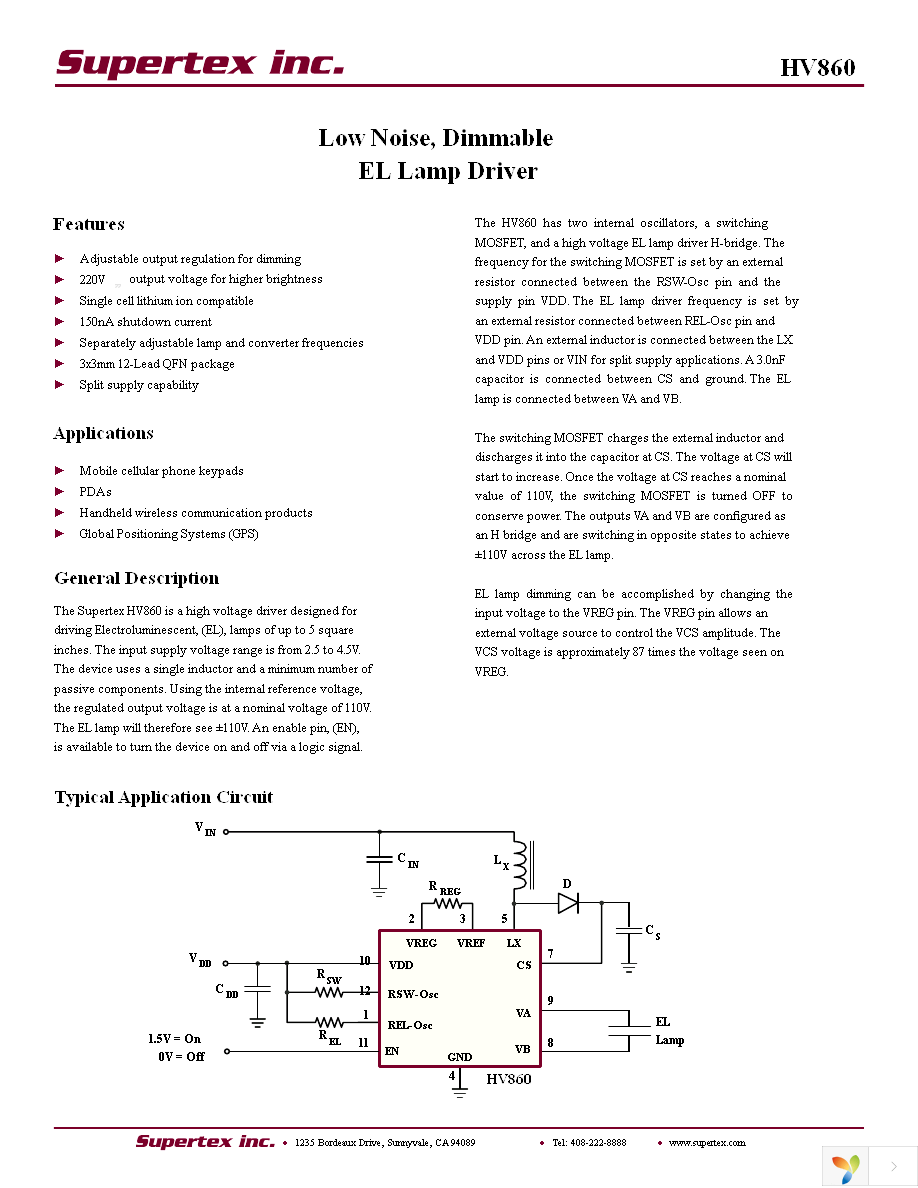 HV860K7-G Page 1