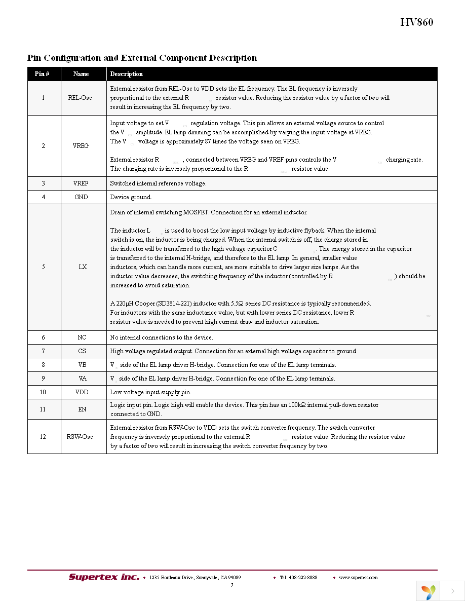 HV860K7-G Page 7