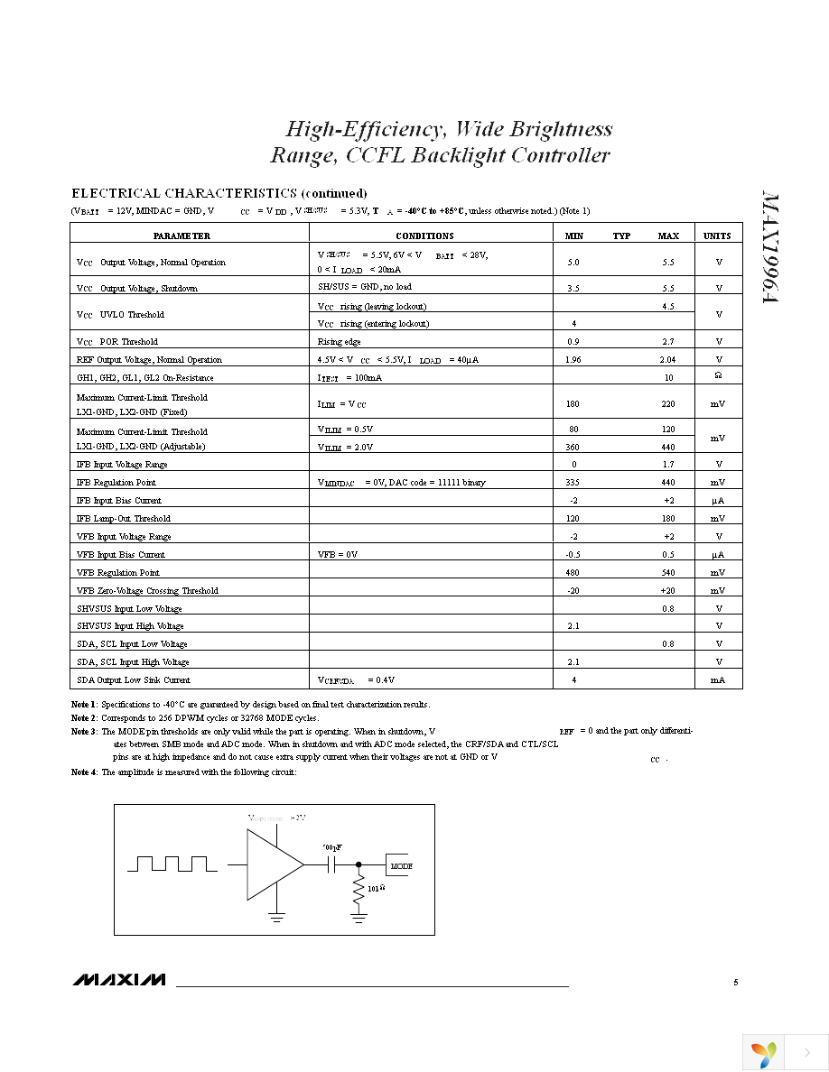 MAX1996AETI+T Page 5