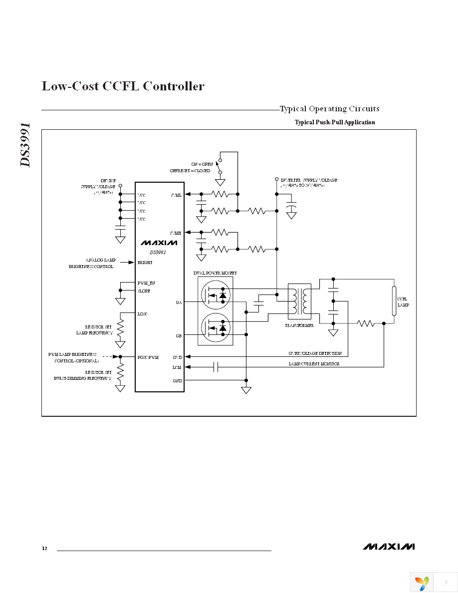 DS3991Z+PP Page 12