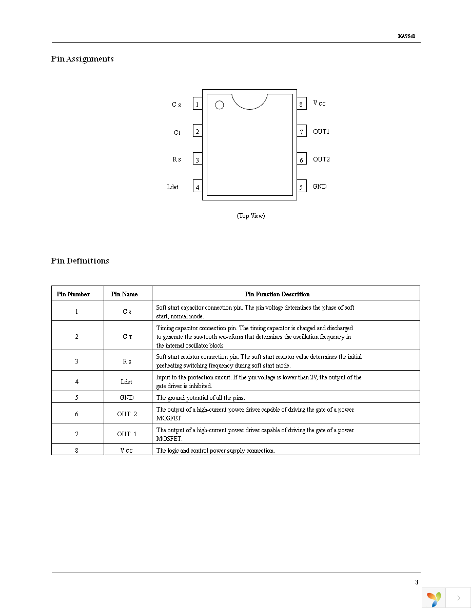 KA7541DTF Page 3