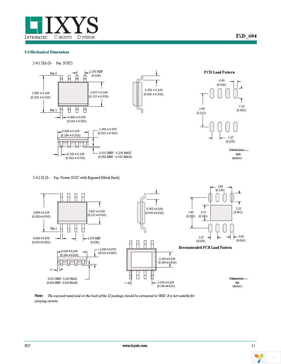 IXDI604SIA Page 11