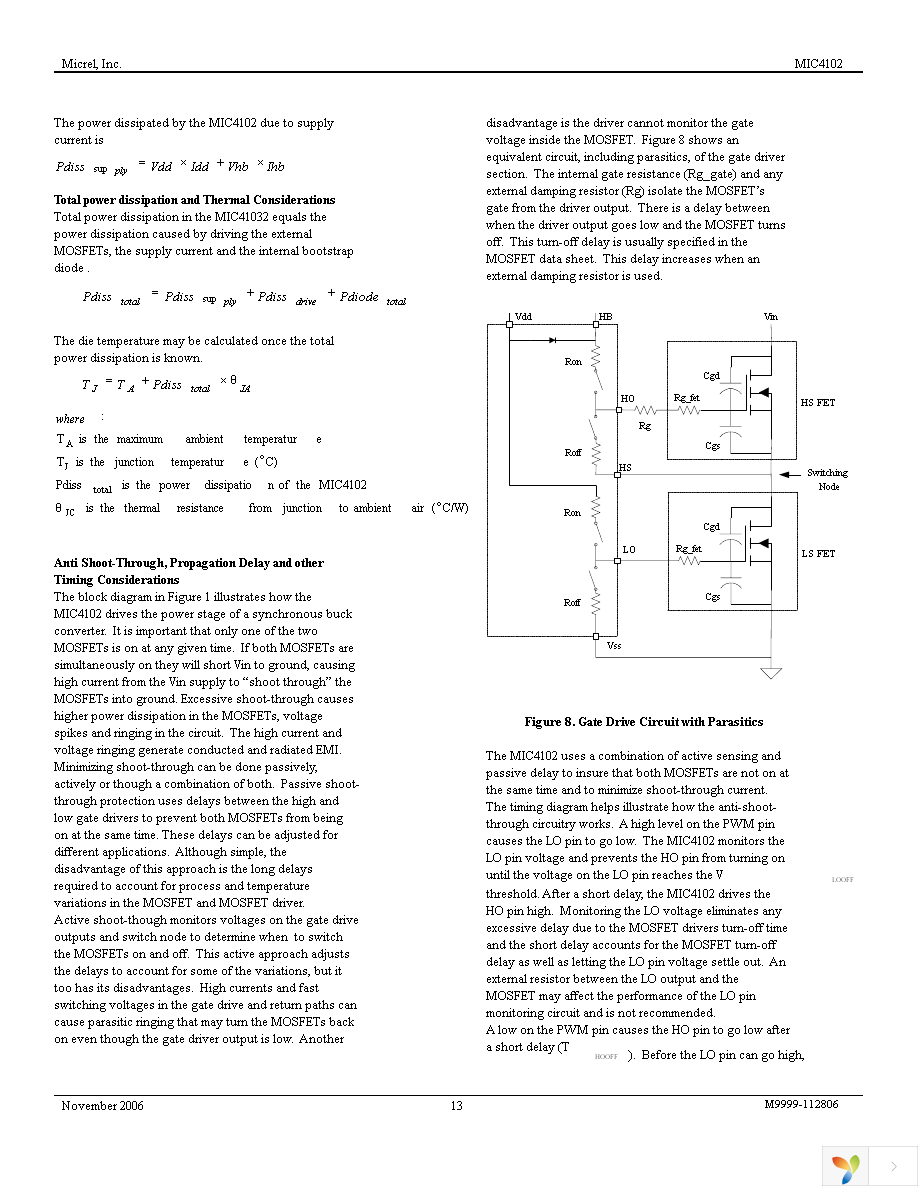 MIC4102YM Page 13