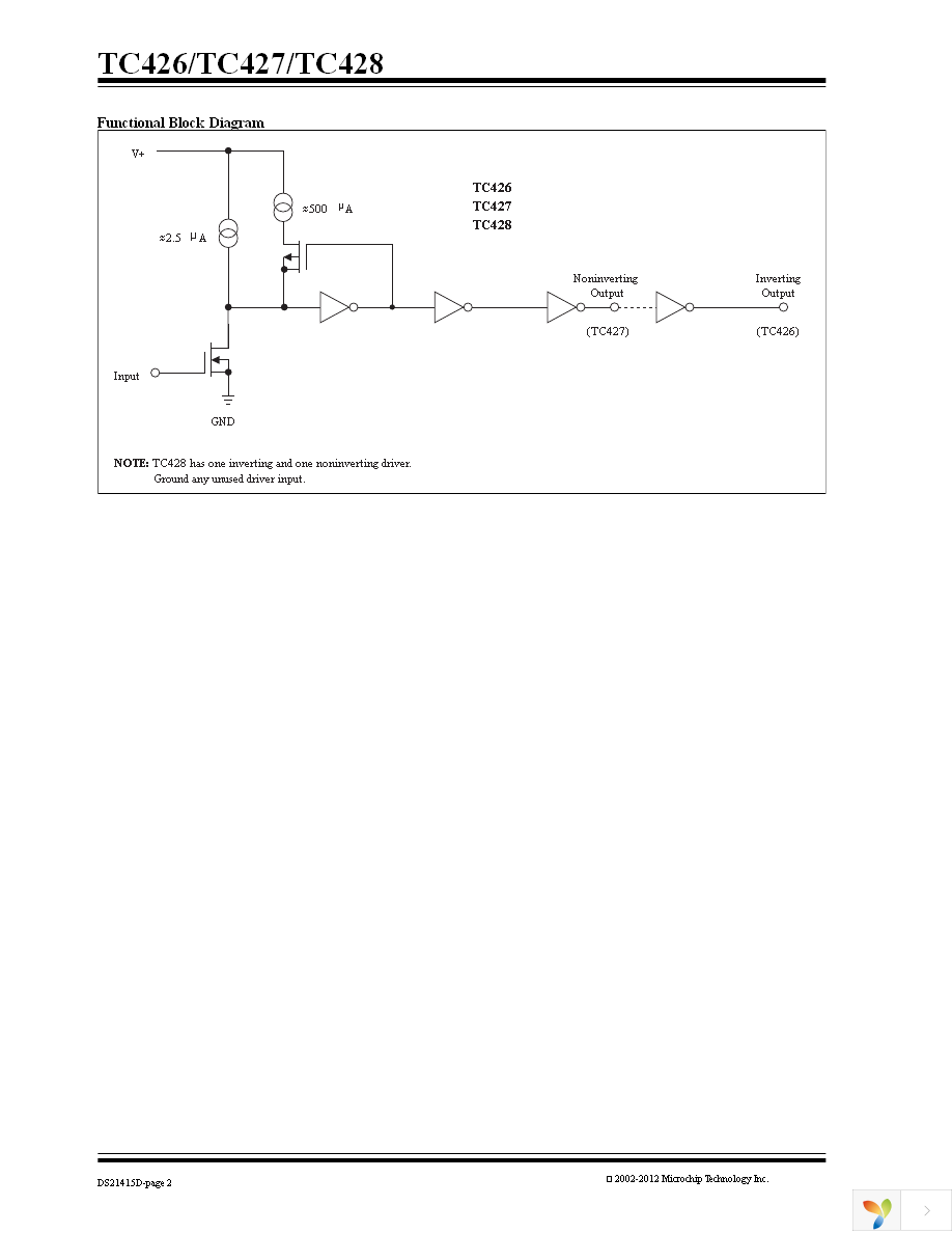 TC426CPA Page 2