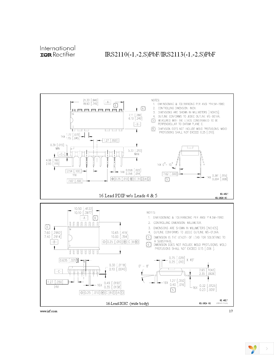 IRS2110STRPBF Page 17