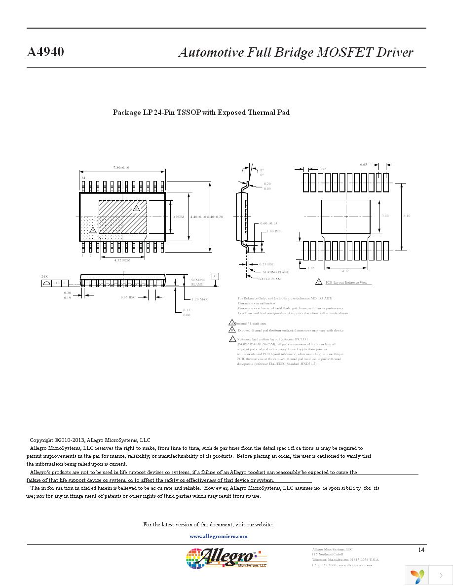 A4940KLPTR-T Page 14