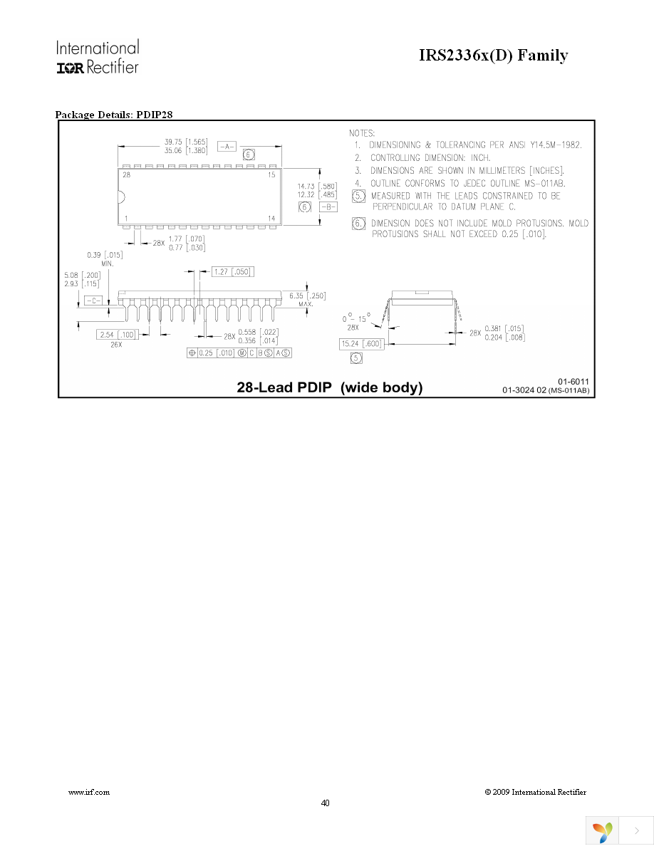 IRS23364DSTRPBF Page 40