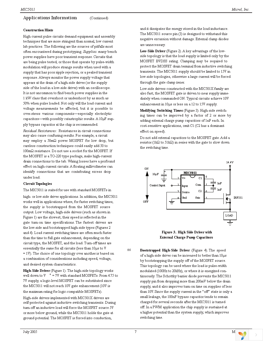 MIC5011YN Page 7