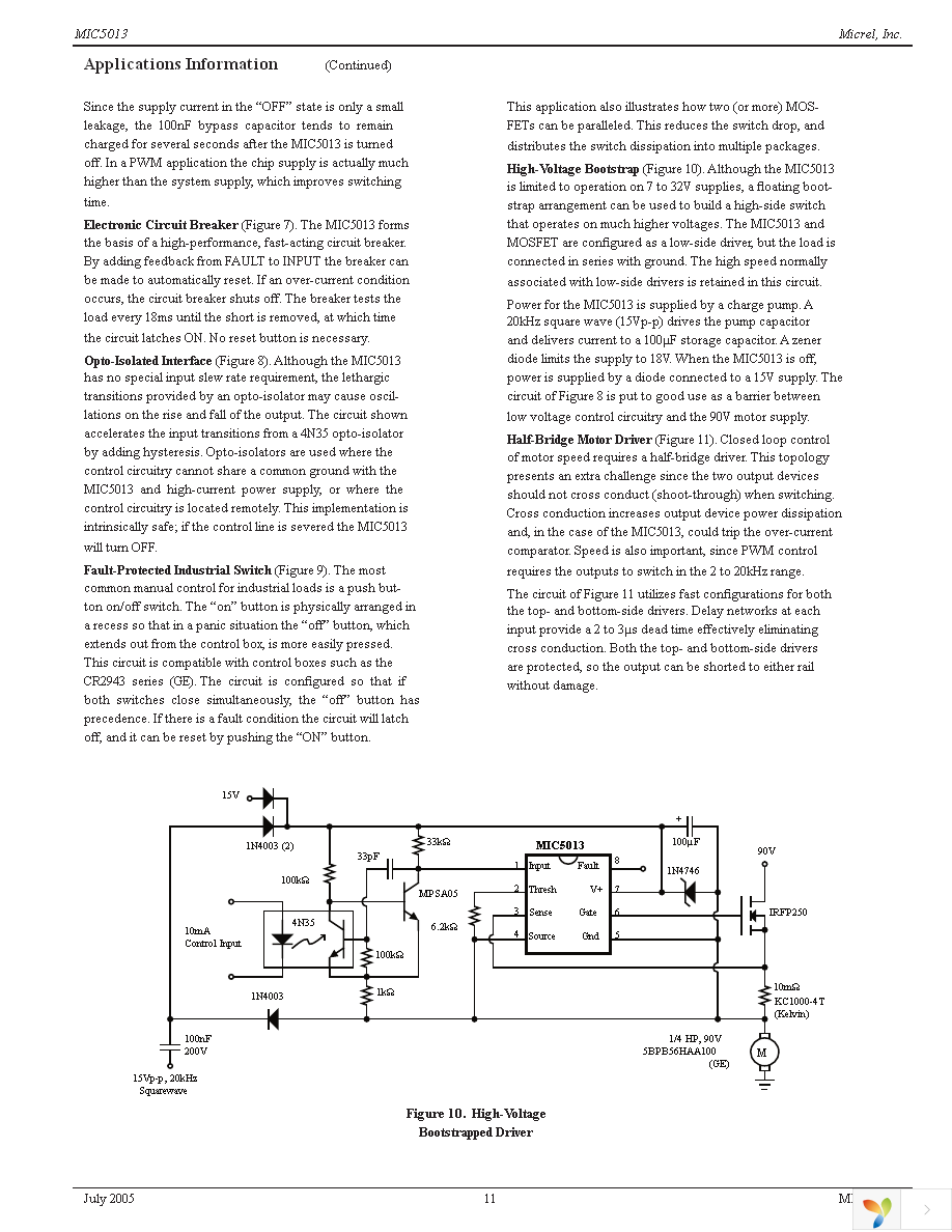 MIC5013YN Page 11