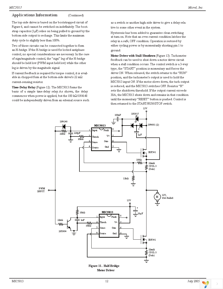 MIC5013YN Page 12