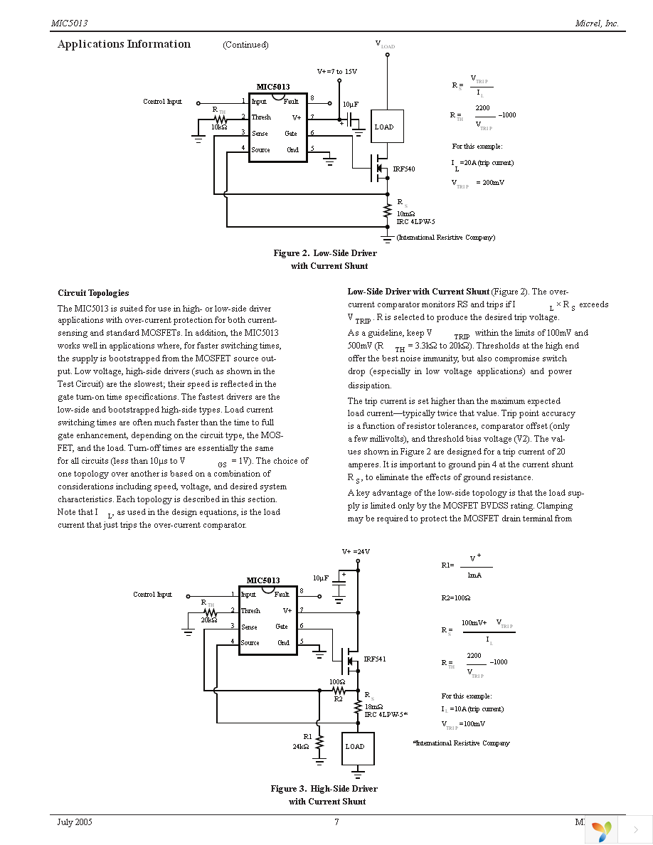 MIC5013YN Page 7