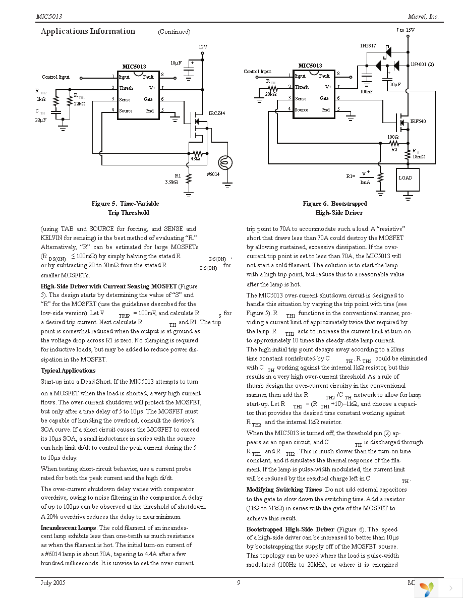 MIC5013YN Page 9