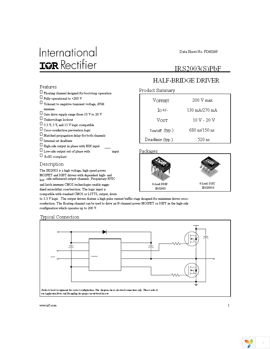 IRS2003STRPBF Page 1