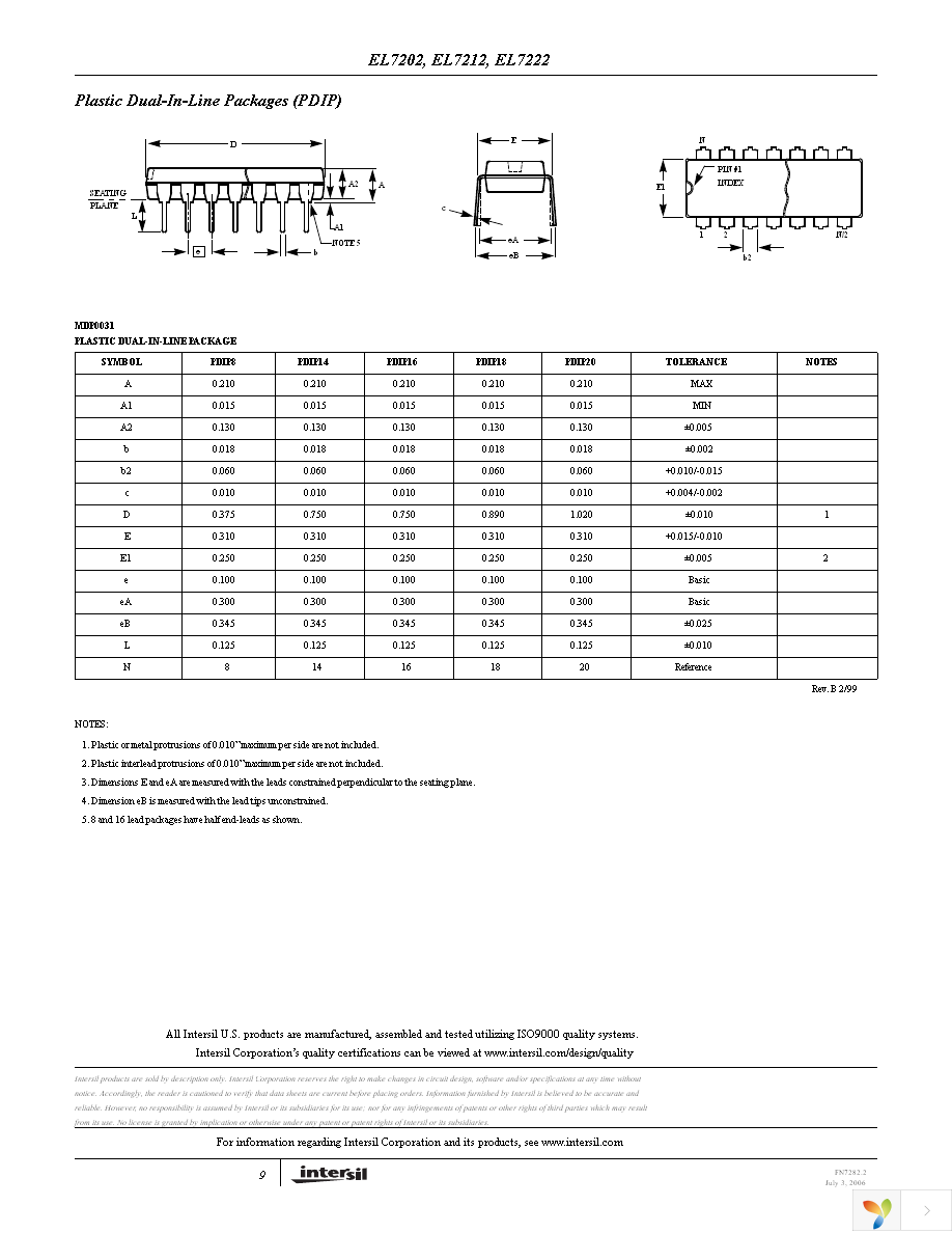 EL7202CSZ-T7 Page 9