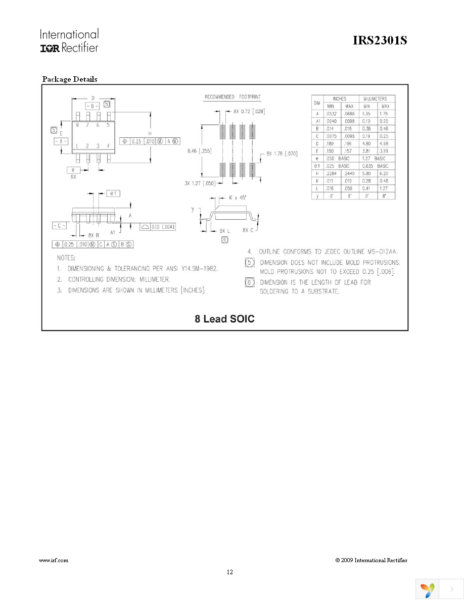 IRS2301SPBF Page 12