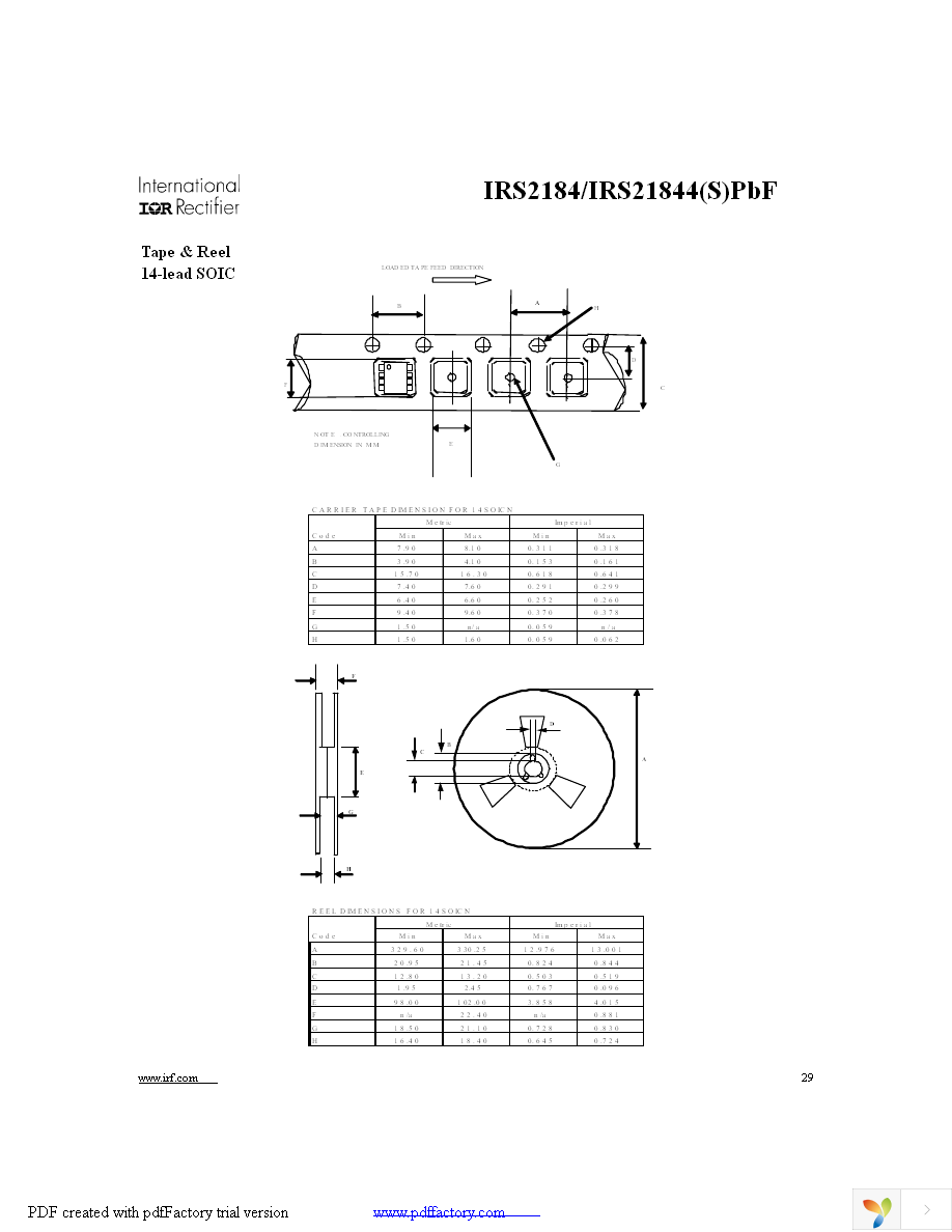 IRS2184SPBF Page 29