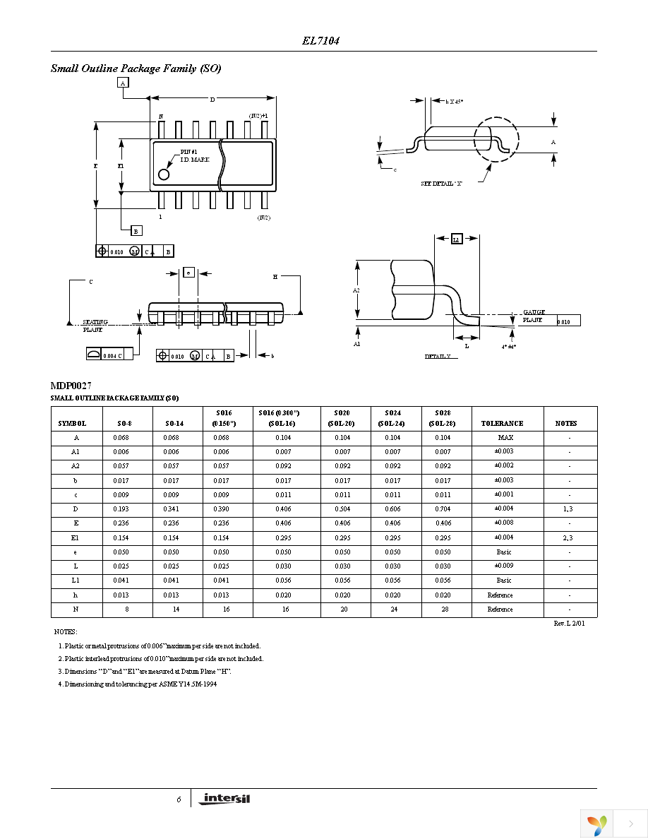 EL7104CSZ-T7 Page 6