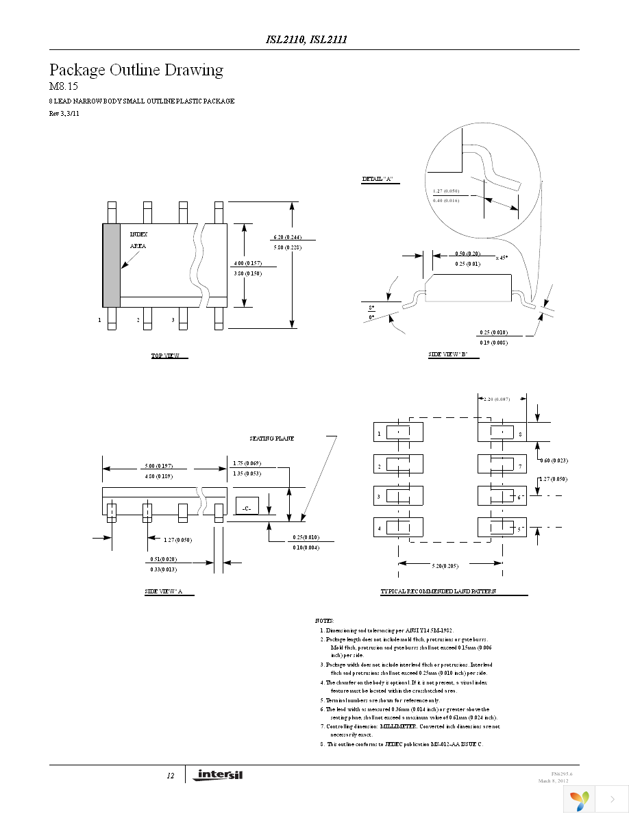 ISL2111ABZ Page 12