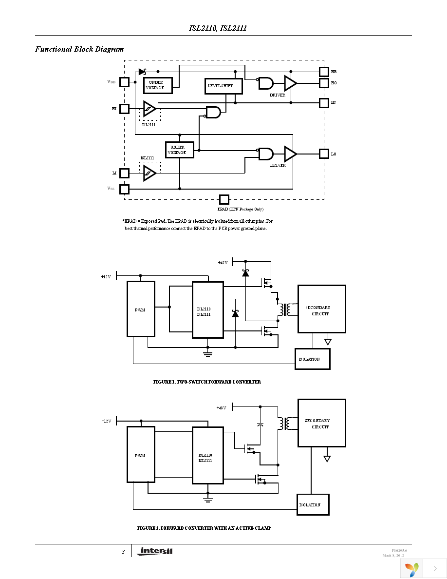 ISL2111ABZ Page 3