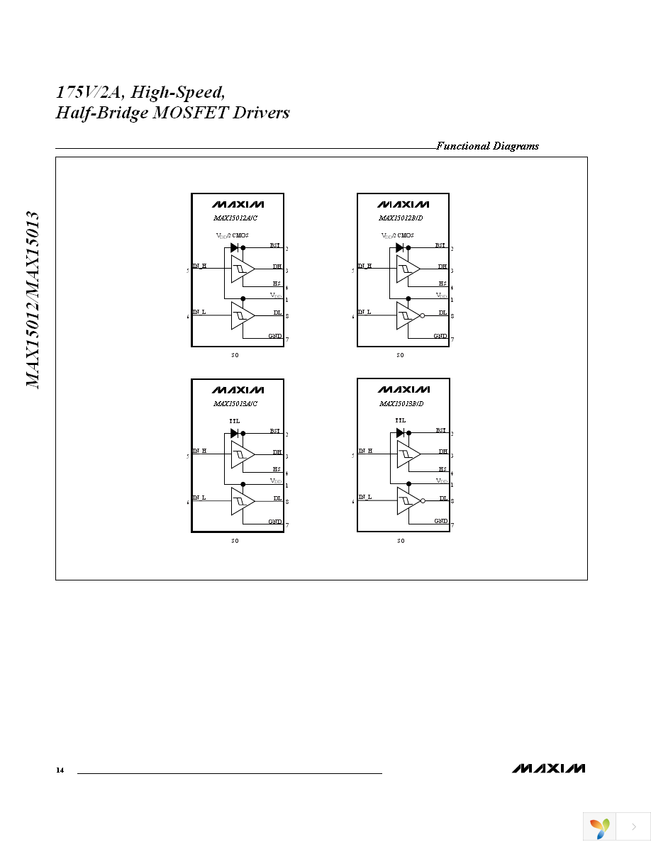 MAX15013BASA+ Page 14