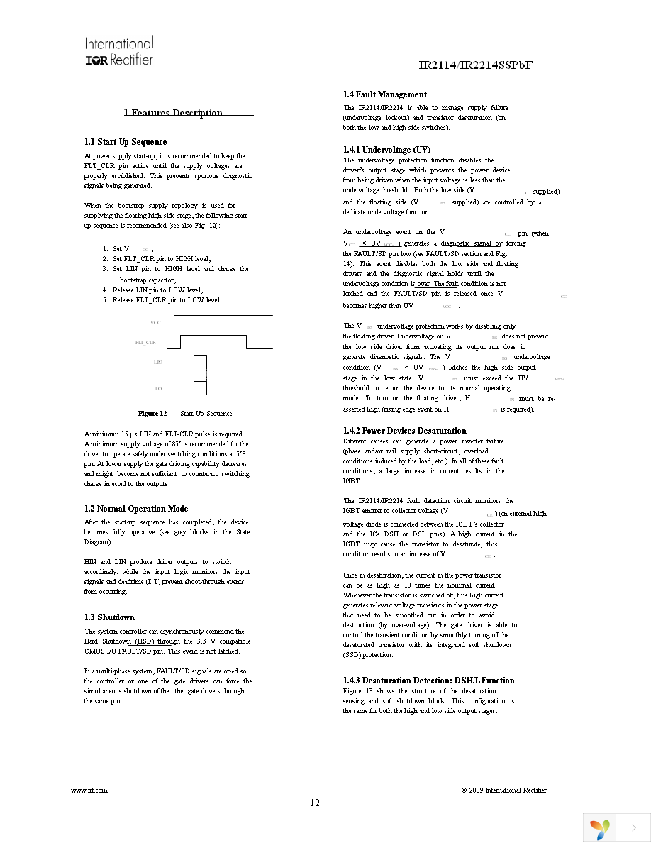 IR2114SSPBF Page 12