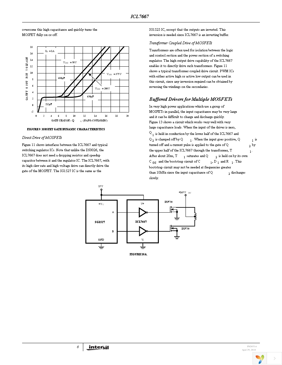 ICL7667CBAZA-T Page 6