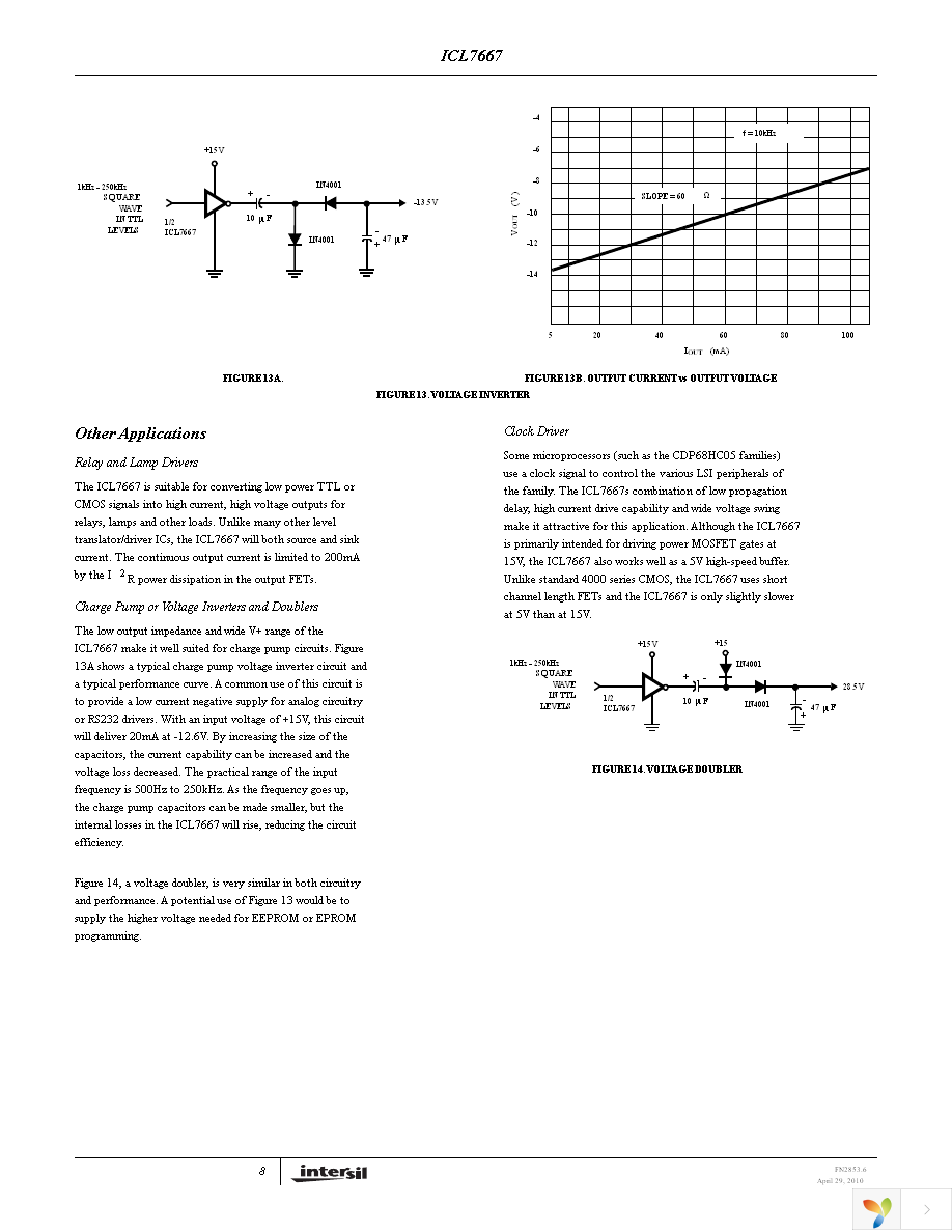 ICL7667CBAZA-T Page 8