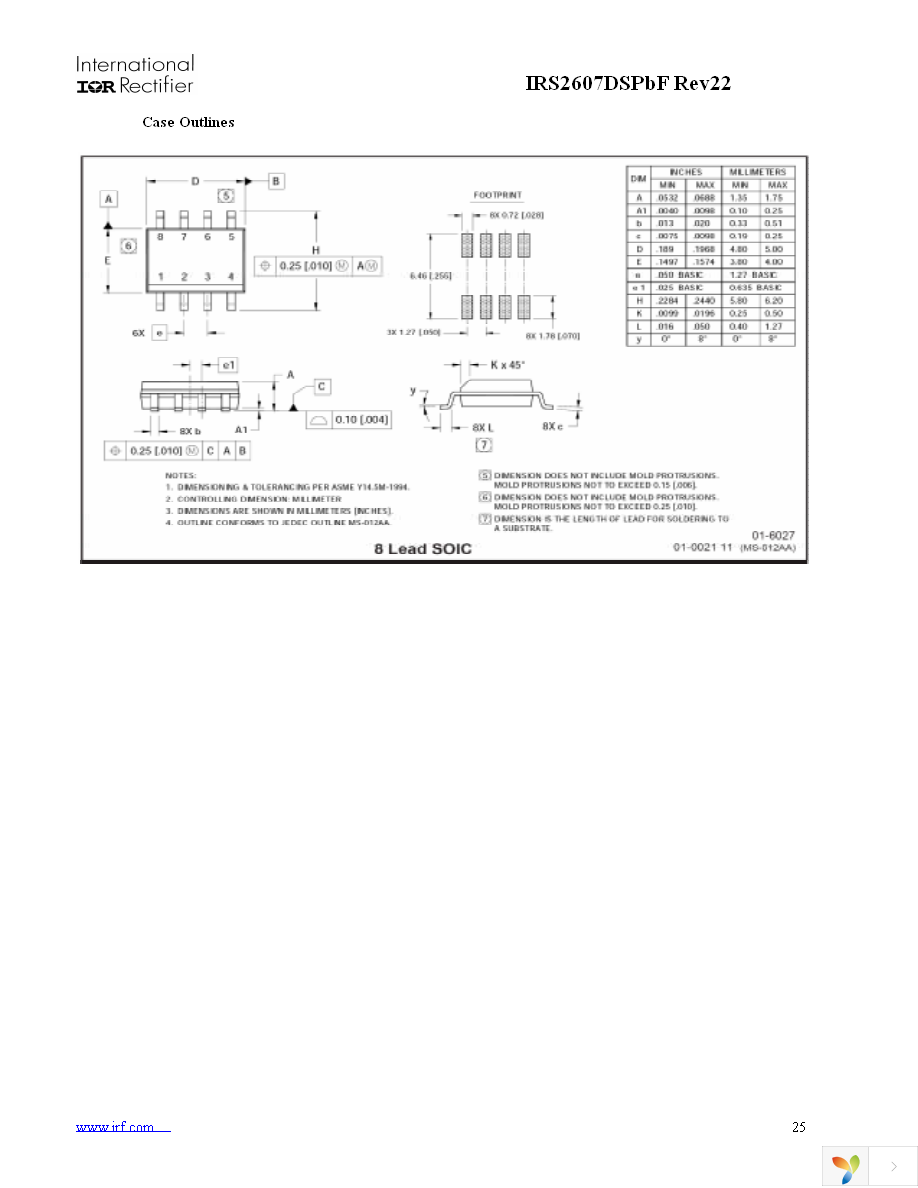 IRS2607DSTRPBF Page 25