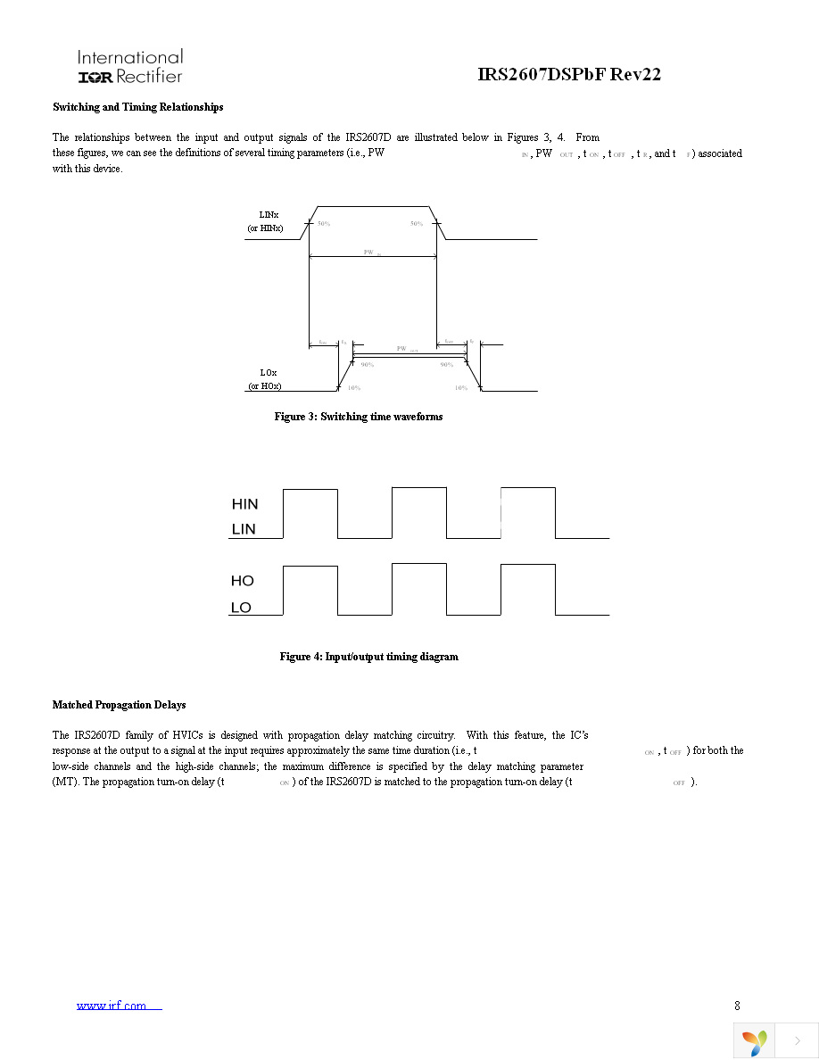 IRS2607DSTRPBF Page 8