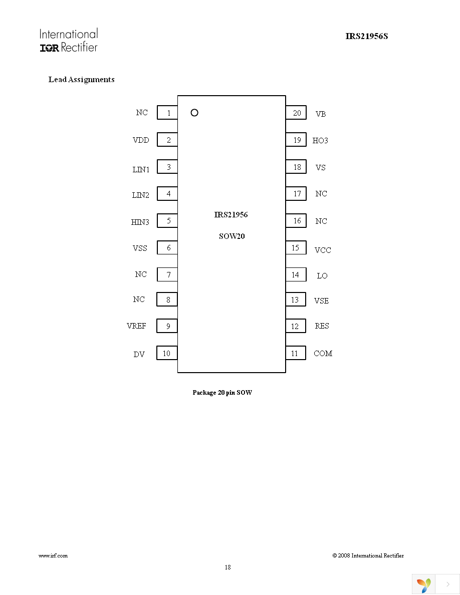 IRS21956SPBF Page 18