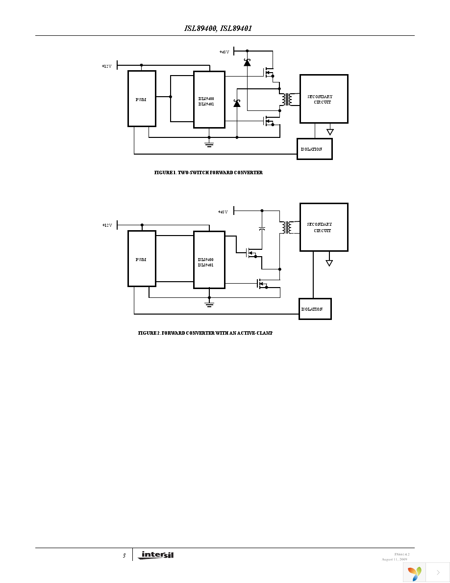 ISL89400ABZ Page 3