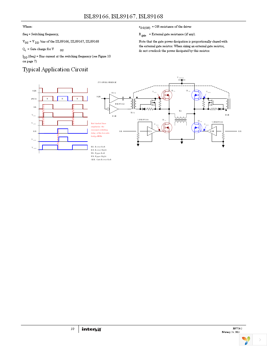 ISL89167FBEAZ Page 10