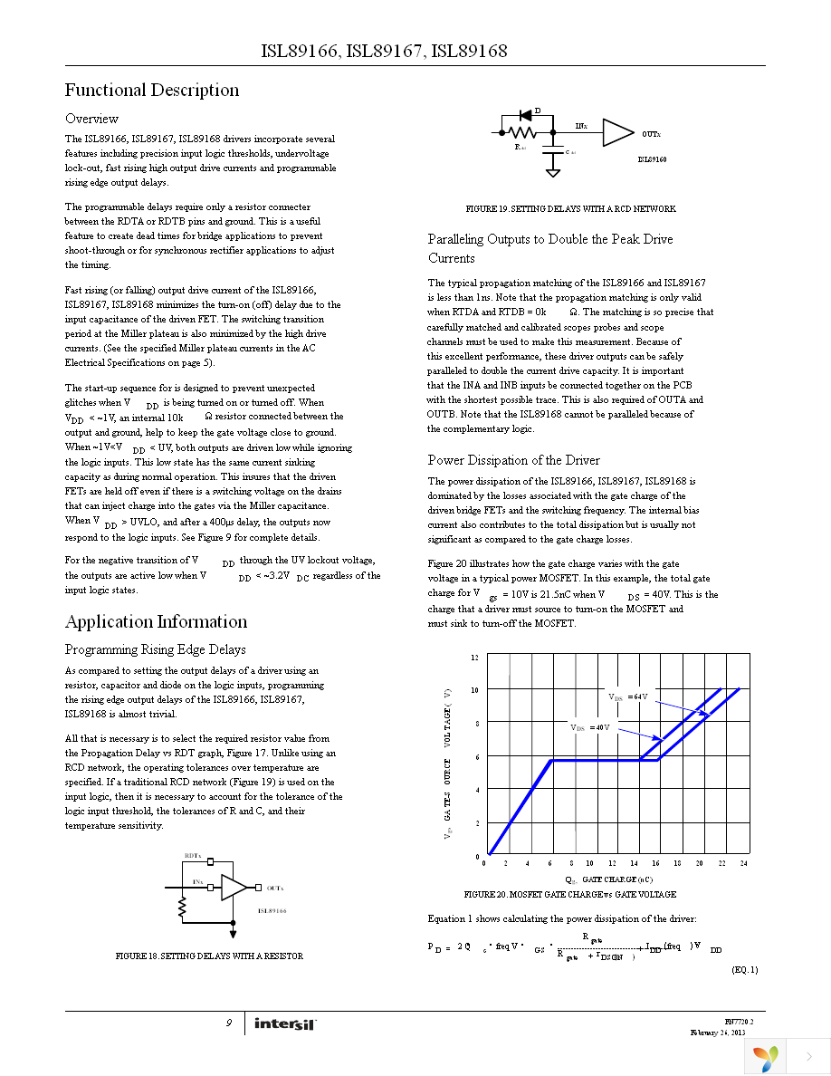 ISL89167FBEAZ Page 9