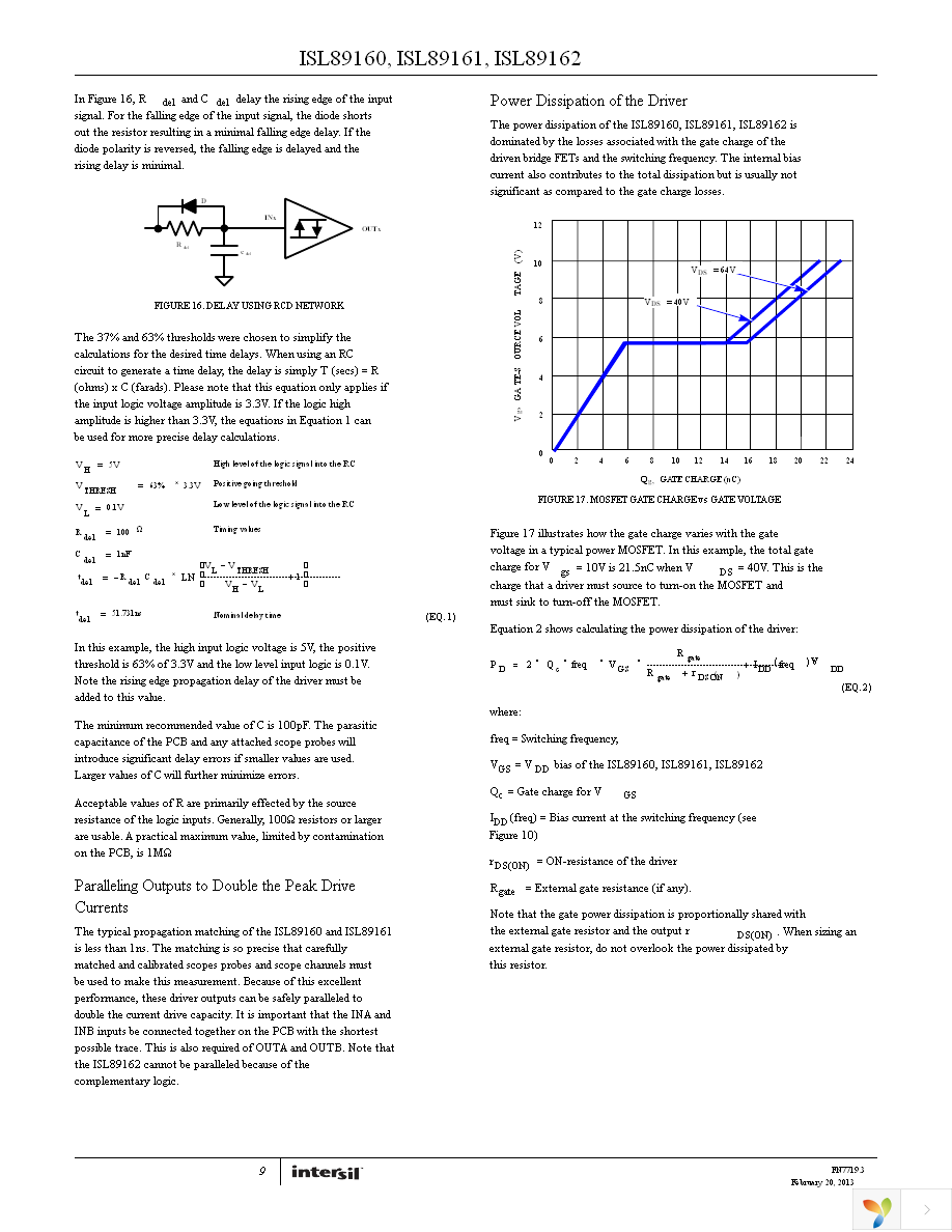 ISL89161FBEAZ Page 9