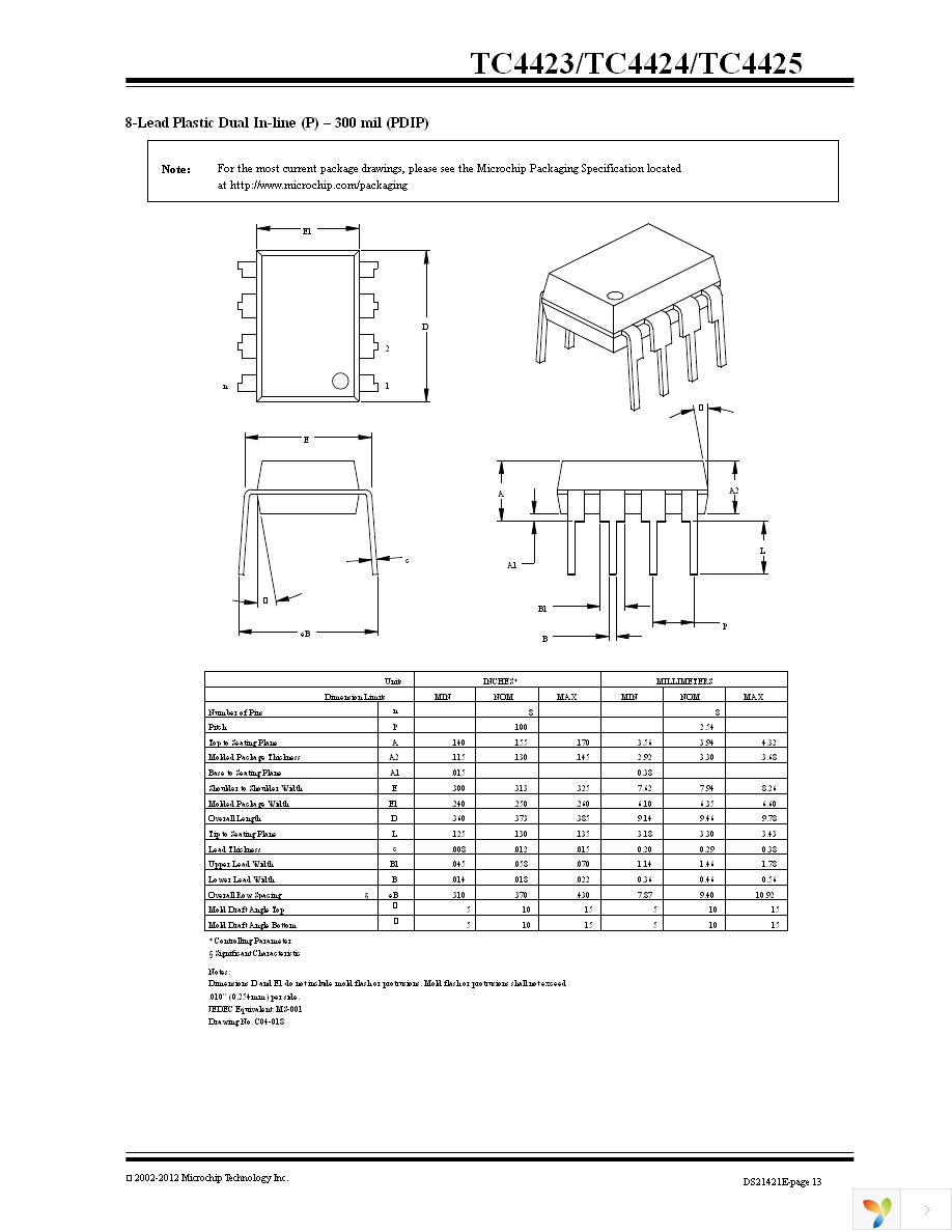 TC4423CPA Page 13