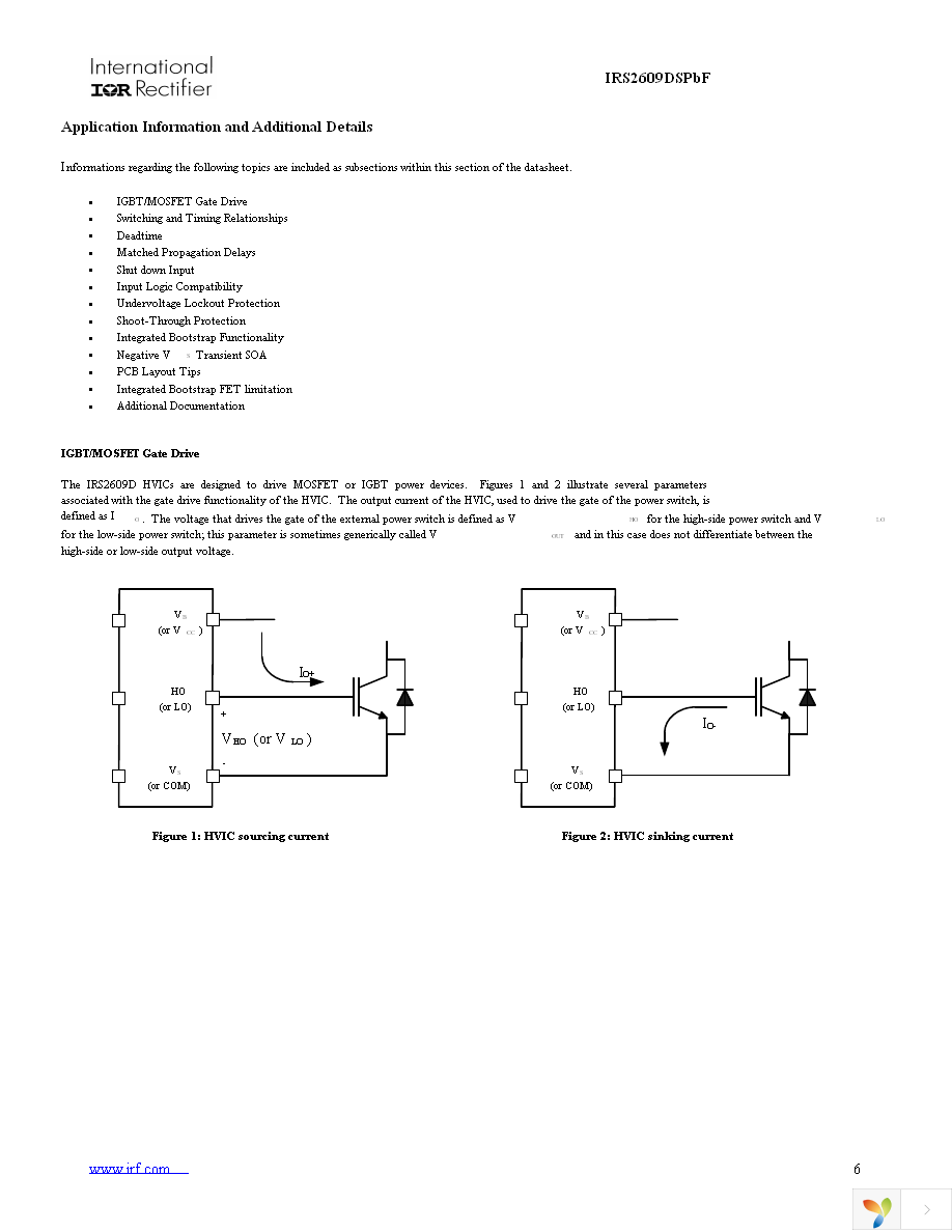 IRS2609DSPBF Page 6