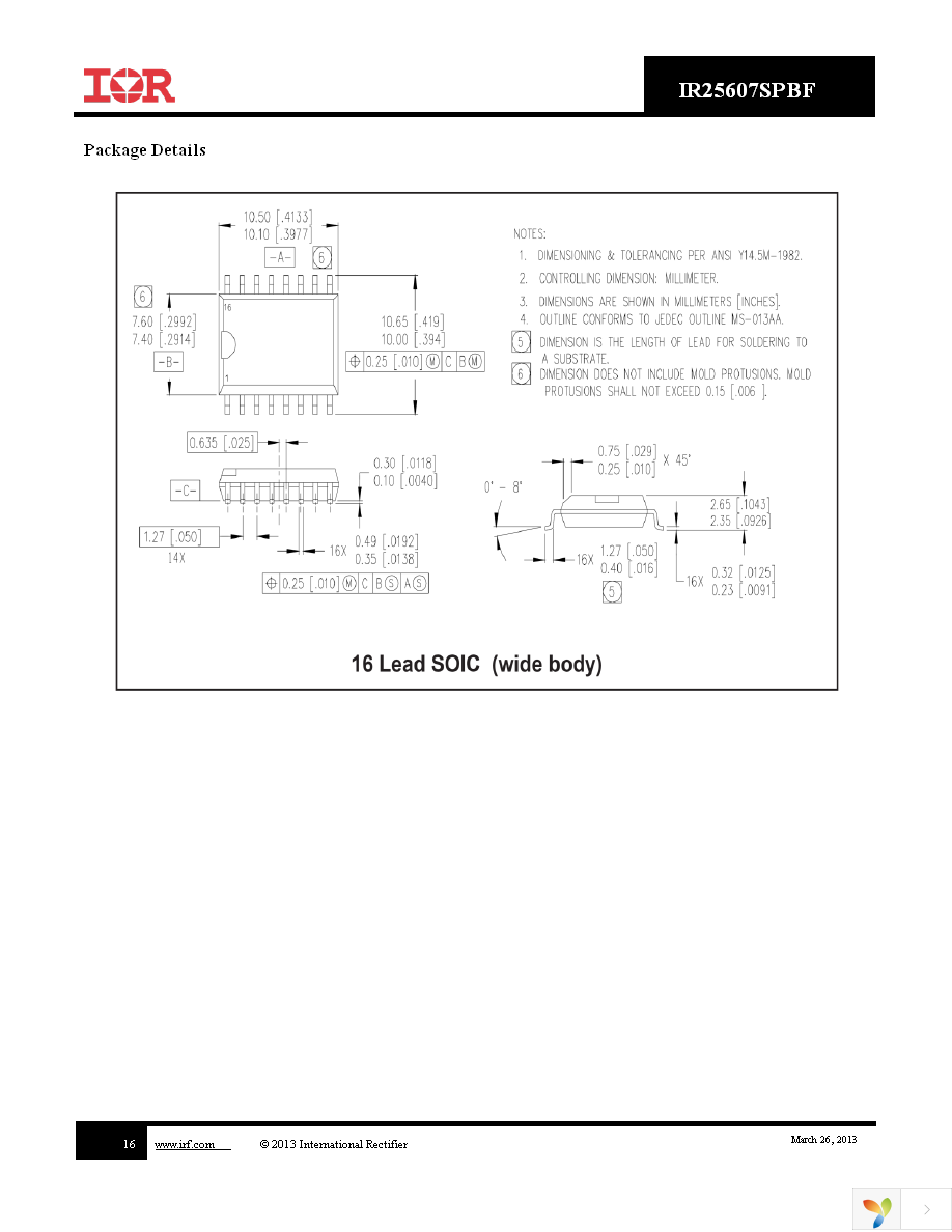 IR25607SPBF Page 16