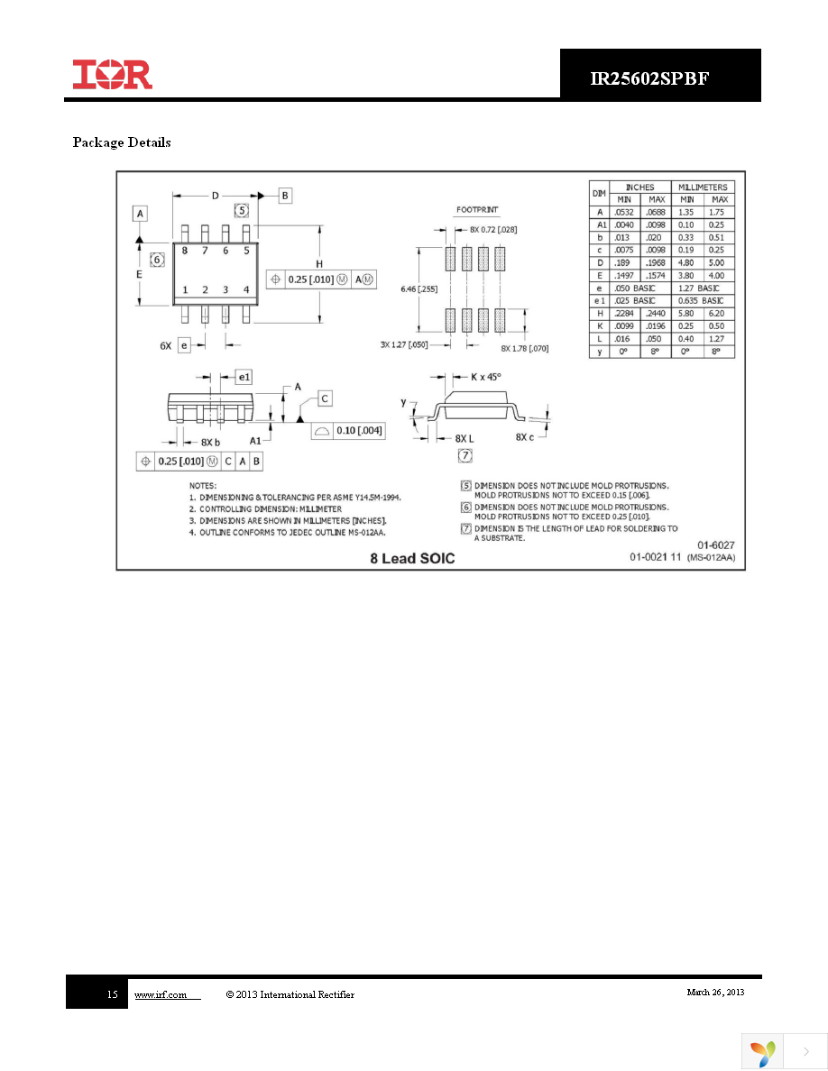 IR25602STRPBF Page 15