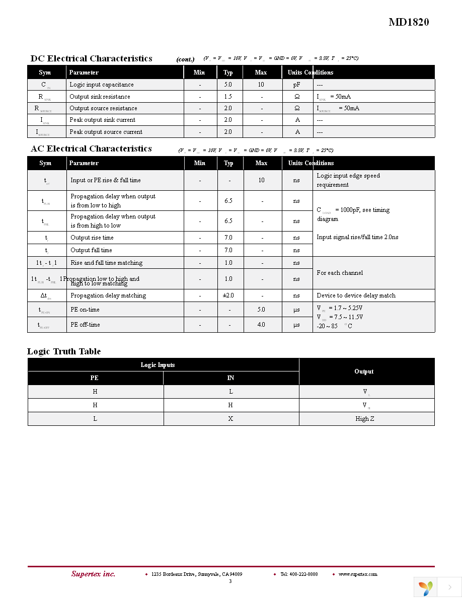 MD1820K6-G Page 3