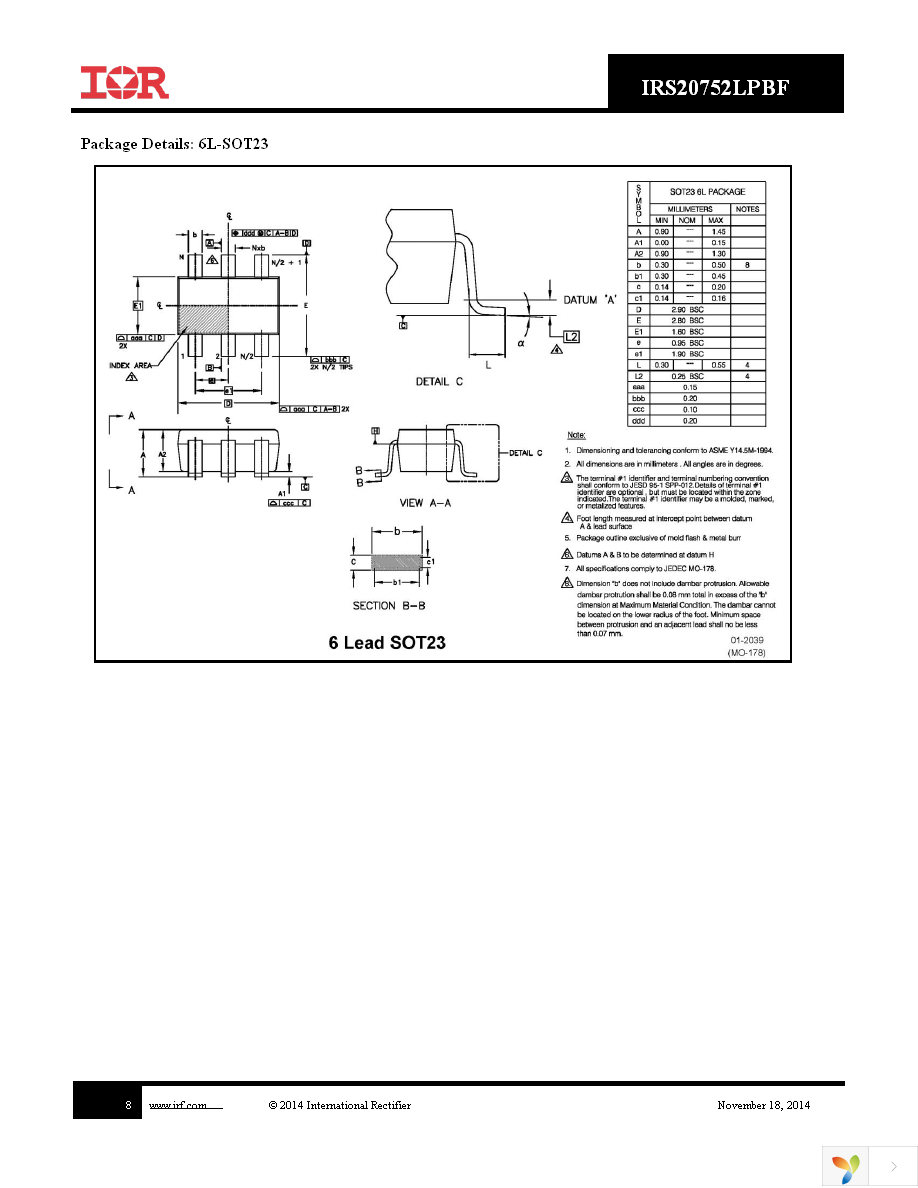 IRS20752LTRPBF Page 8