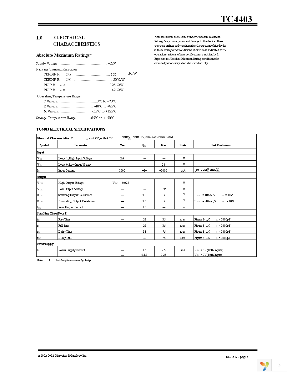 TC4403CPA Page 3