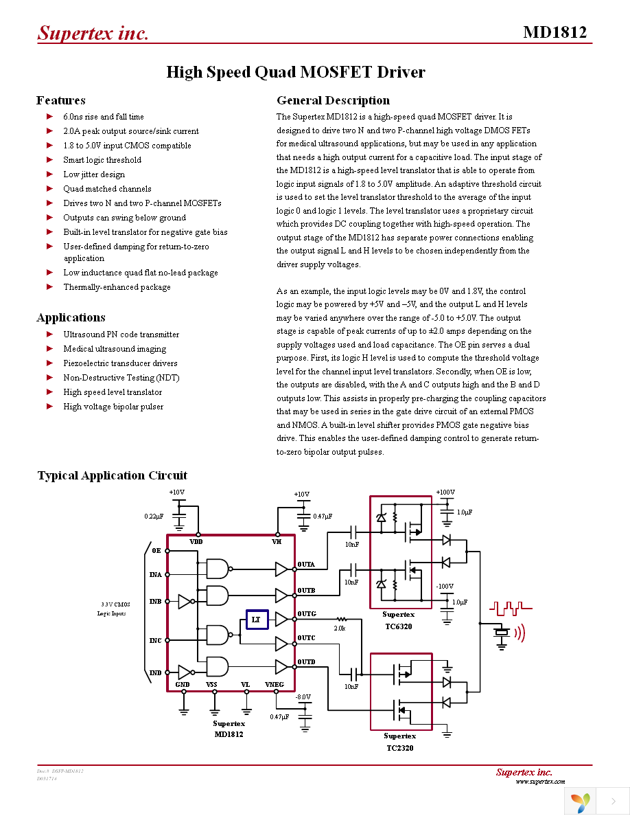 MD1812K6-G Page 1