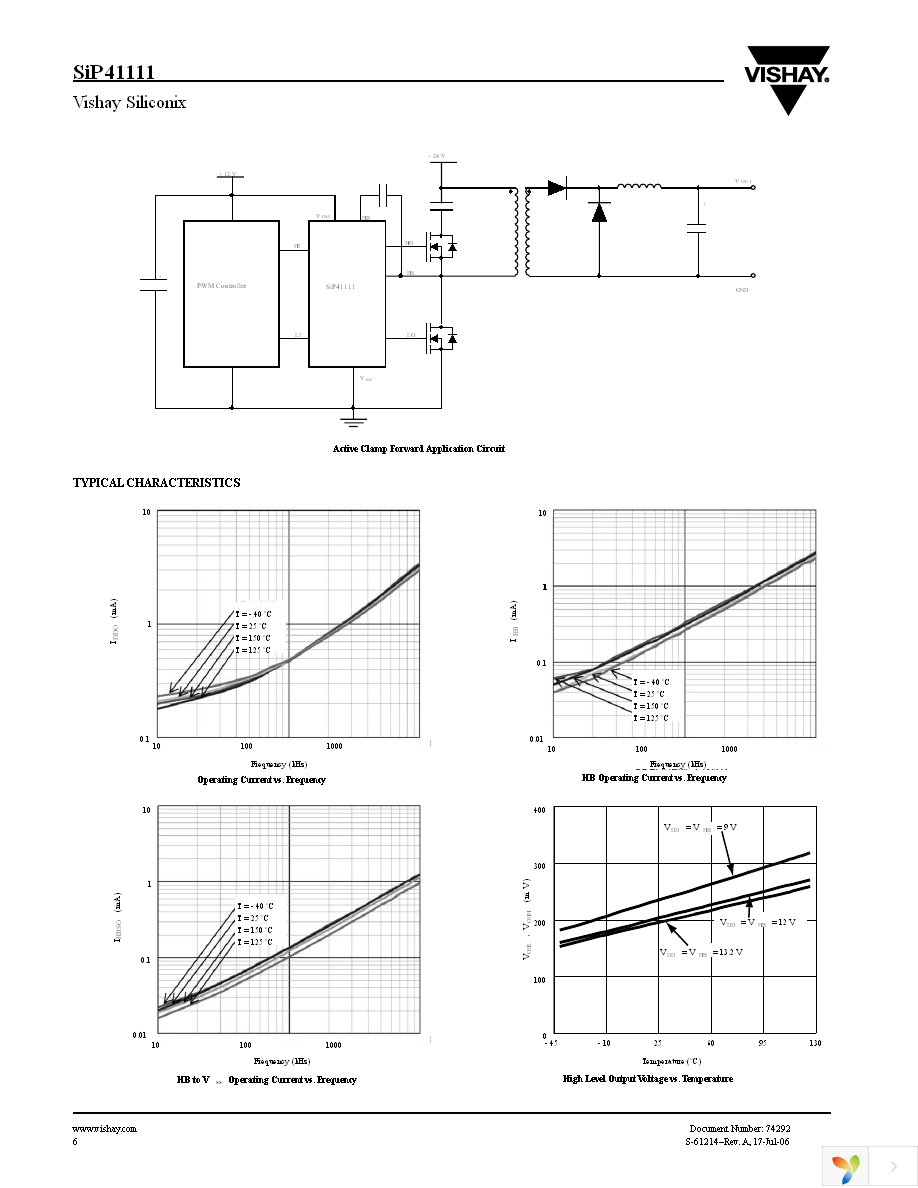 SIP41111DY-T1-E3 Page 6