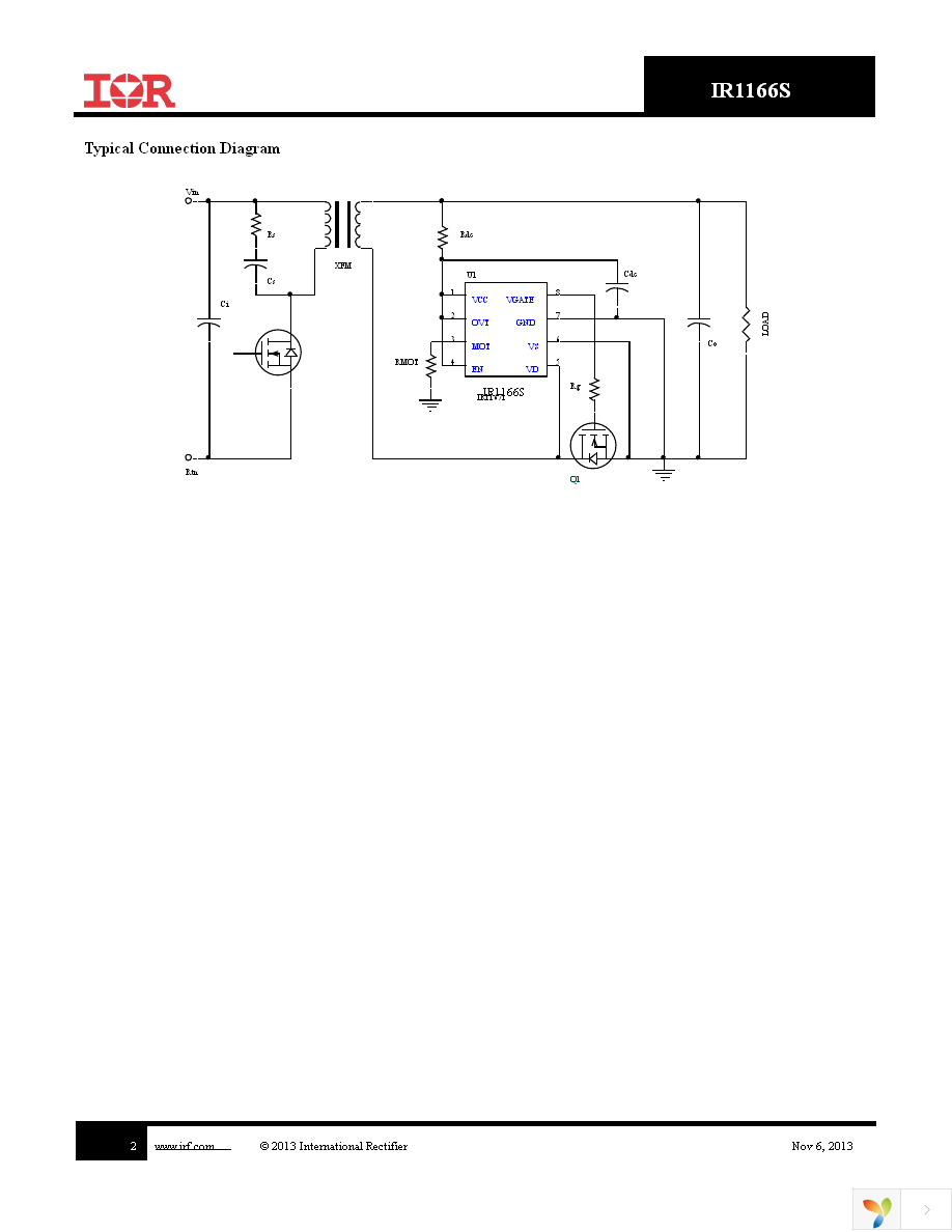 IR1166STRPBF Page 2