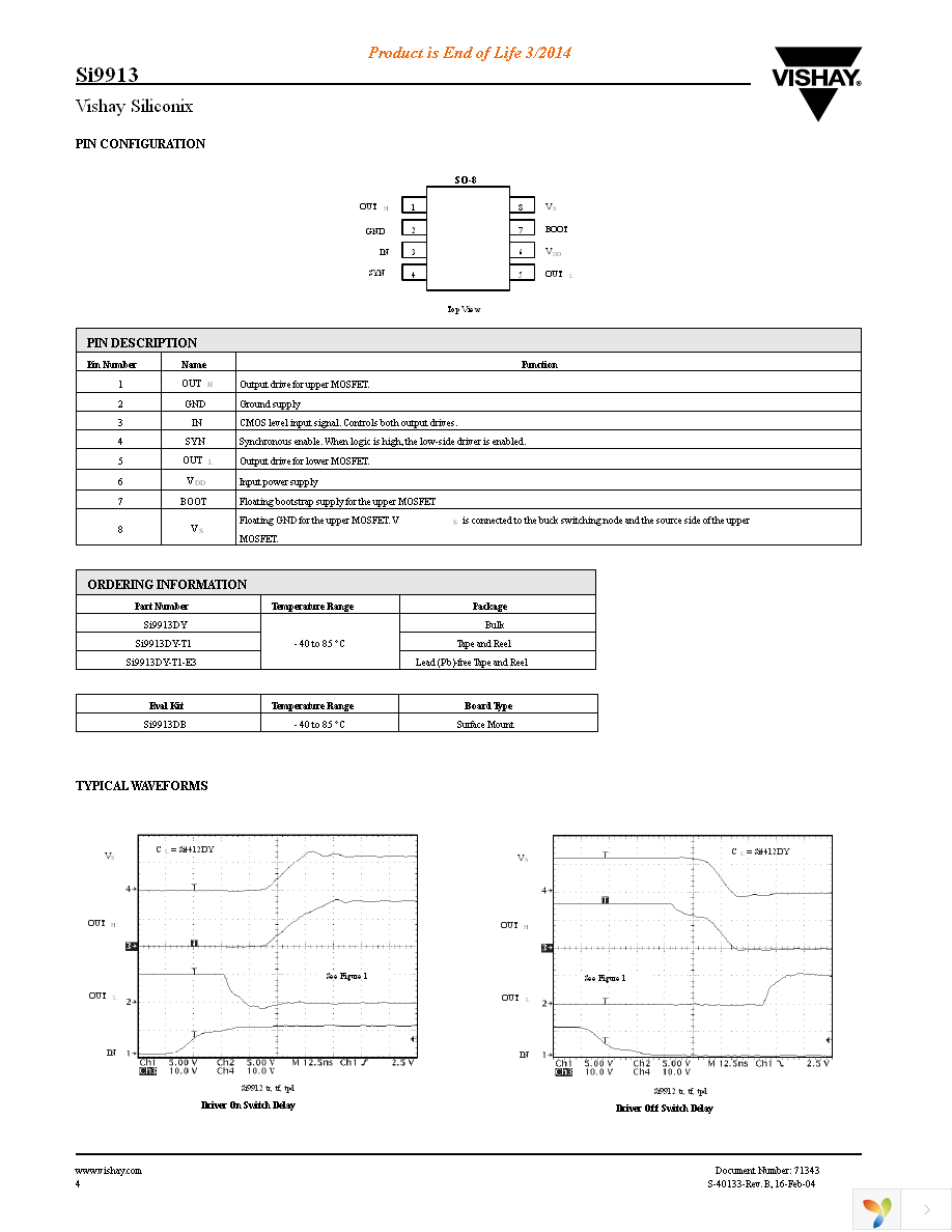 SI9913DY-T1-E3 Page 4