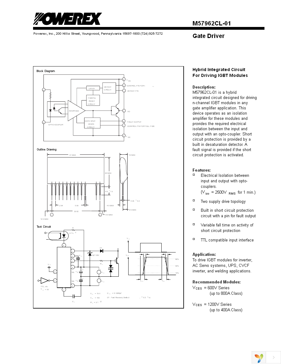 M57962CL-01 Page 1